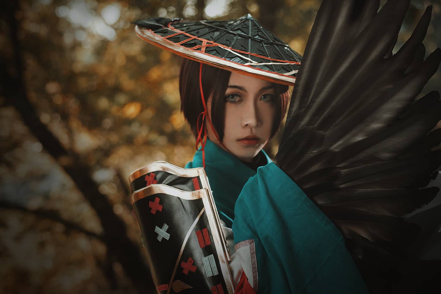 网易阴阳师手游姑获鸟慈屋稚子cosplay-萌图百科