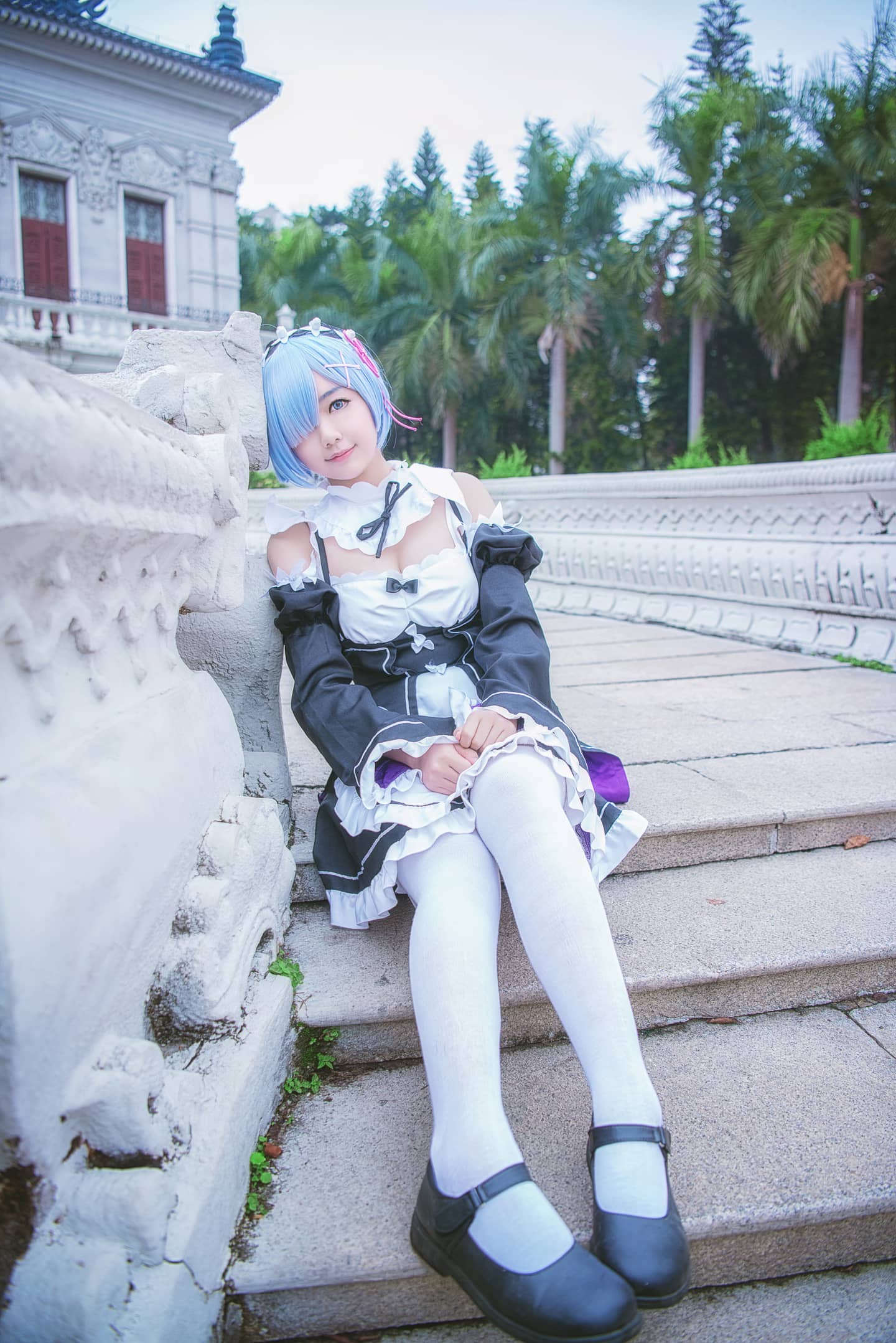 蕾姆cosplay 会一直守护着大家-萌图百科