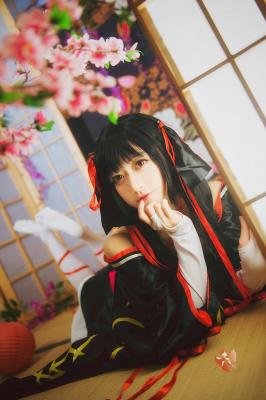 千夜文化COS飞鸟呆然机巧少女不会受伤夜夜-萌图百科