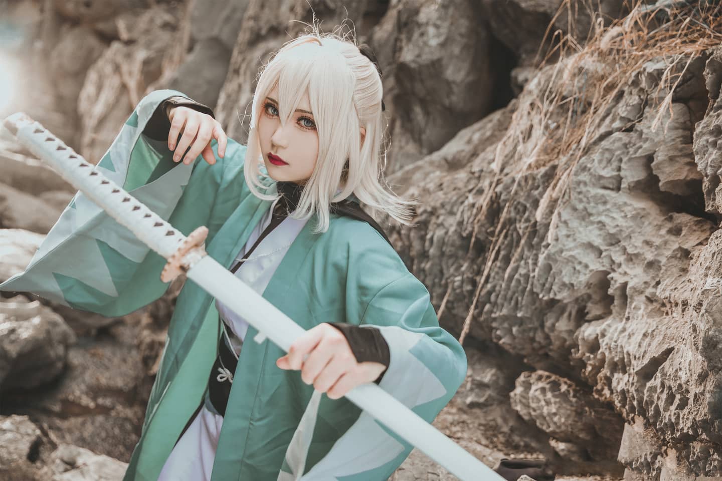 《Fate/GrandOrder》冲田总司cosplay-萌图百科