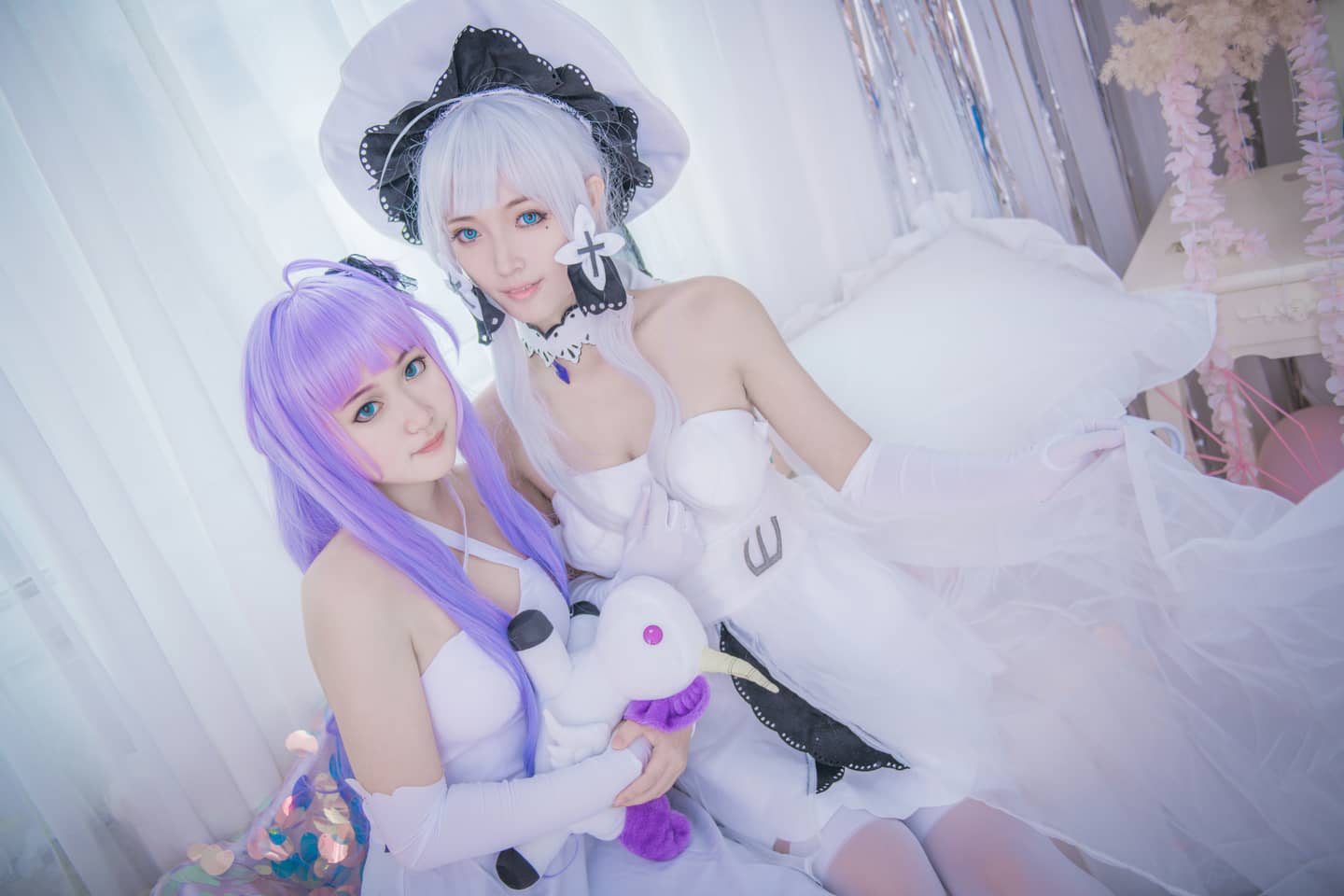 碧蓝航线光辉独角兽cosplay-萌图百科