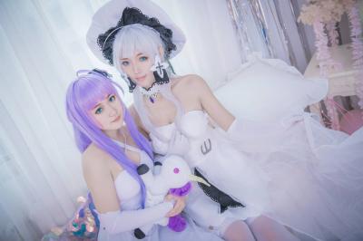 碧蓝航线光辉独角兽cosplay-萌图百科