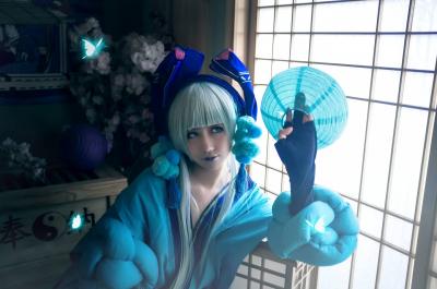 决战平安京青行灯Cosplay-萌图百科