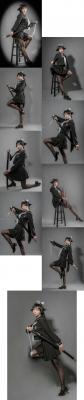 碧蓝航线高雄jk  cosplay-萌图百科