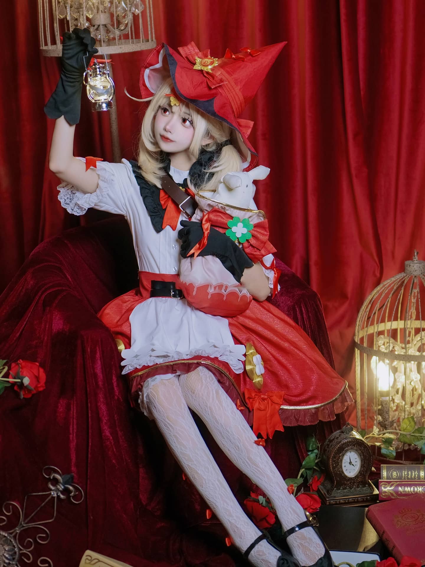 《原神》可莉cosplay-萌图百科