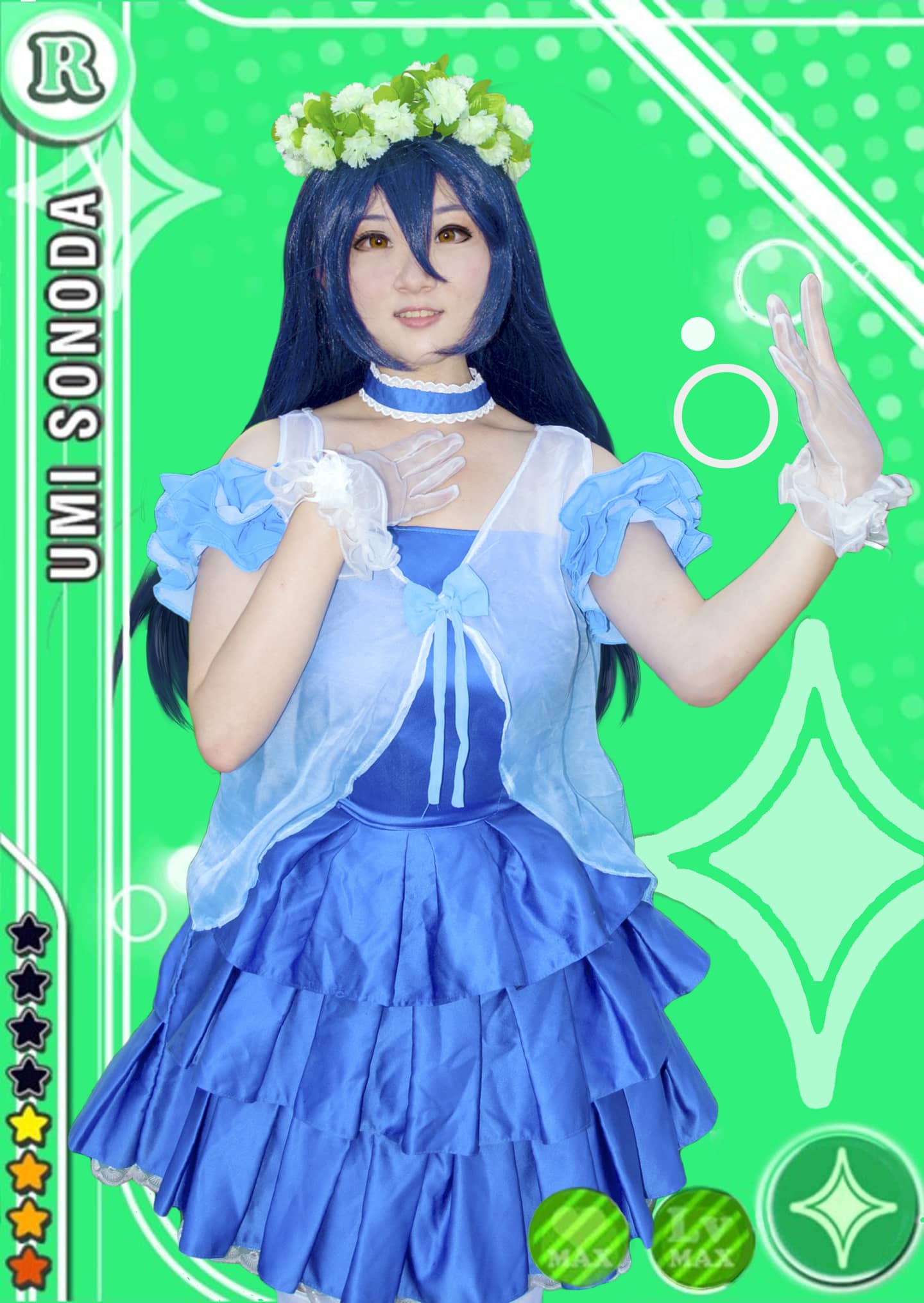 lovelive园田海未梦之门扉cosplay-萌图百科