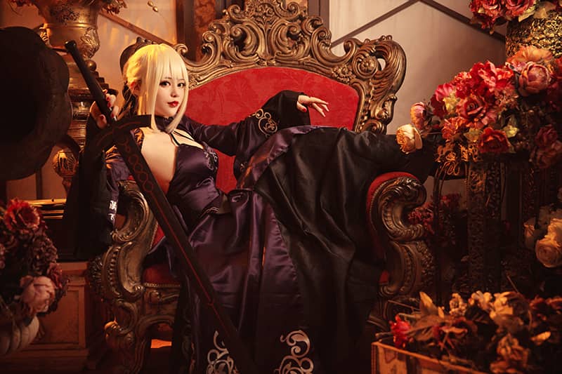 TYA事务所 艾斯 黑化saber-萌图百科