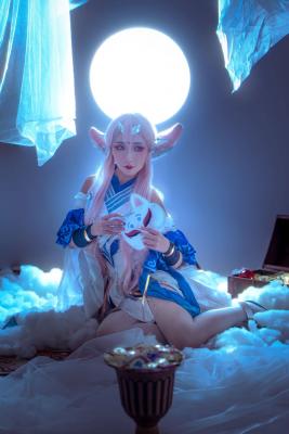 《王者荣耀》貂蝉猫影幻舞cosplay-萌图百科