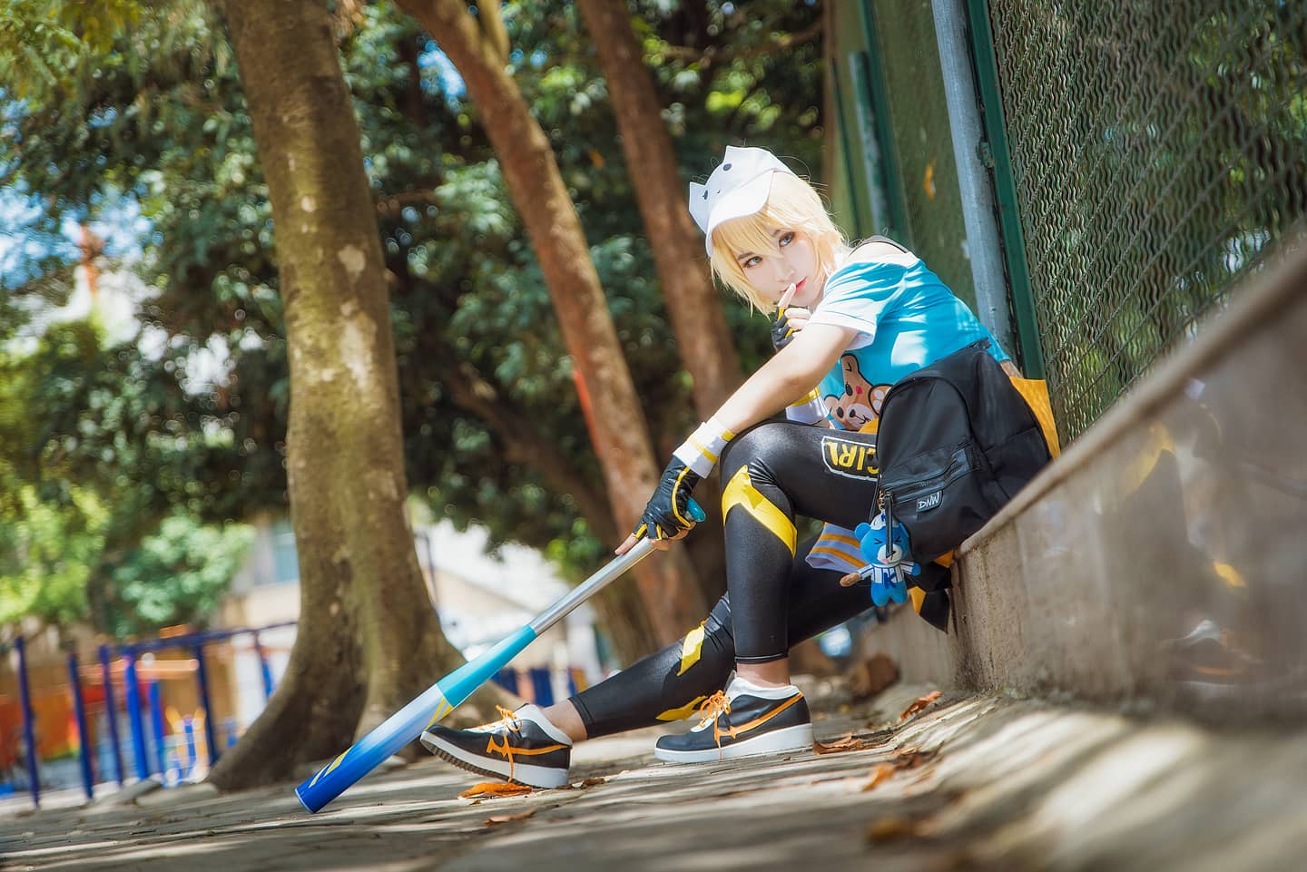 王者荣耀花木兰青春决赛季cosplay-萌图百科