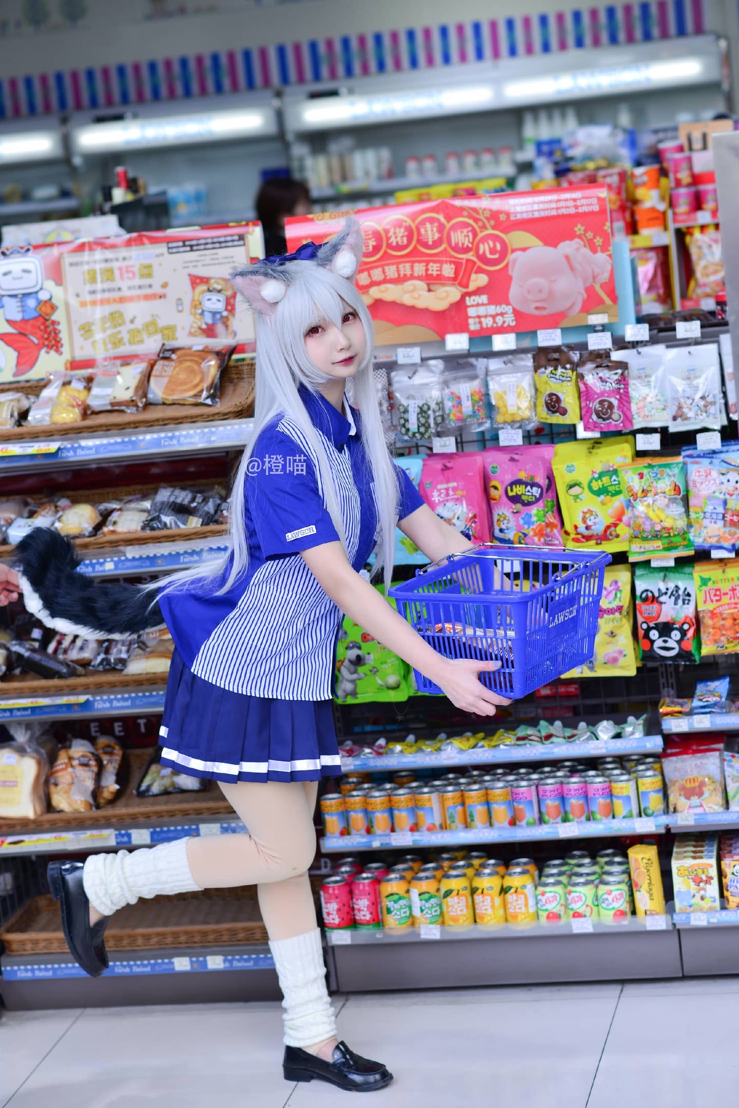 碧蓝航线夕立cosplay-萌图百科