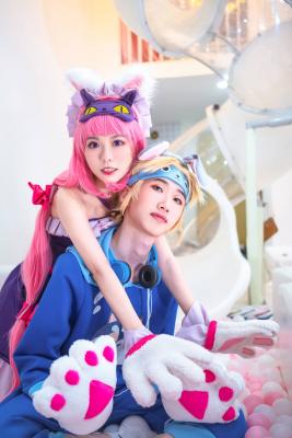 《王者荣耀》孙策×大乔猫狗日记 cosplay-萌图百科