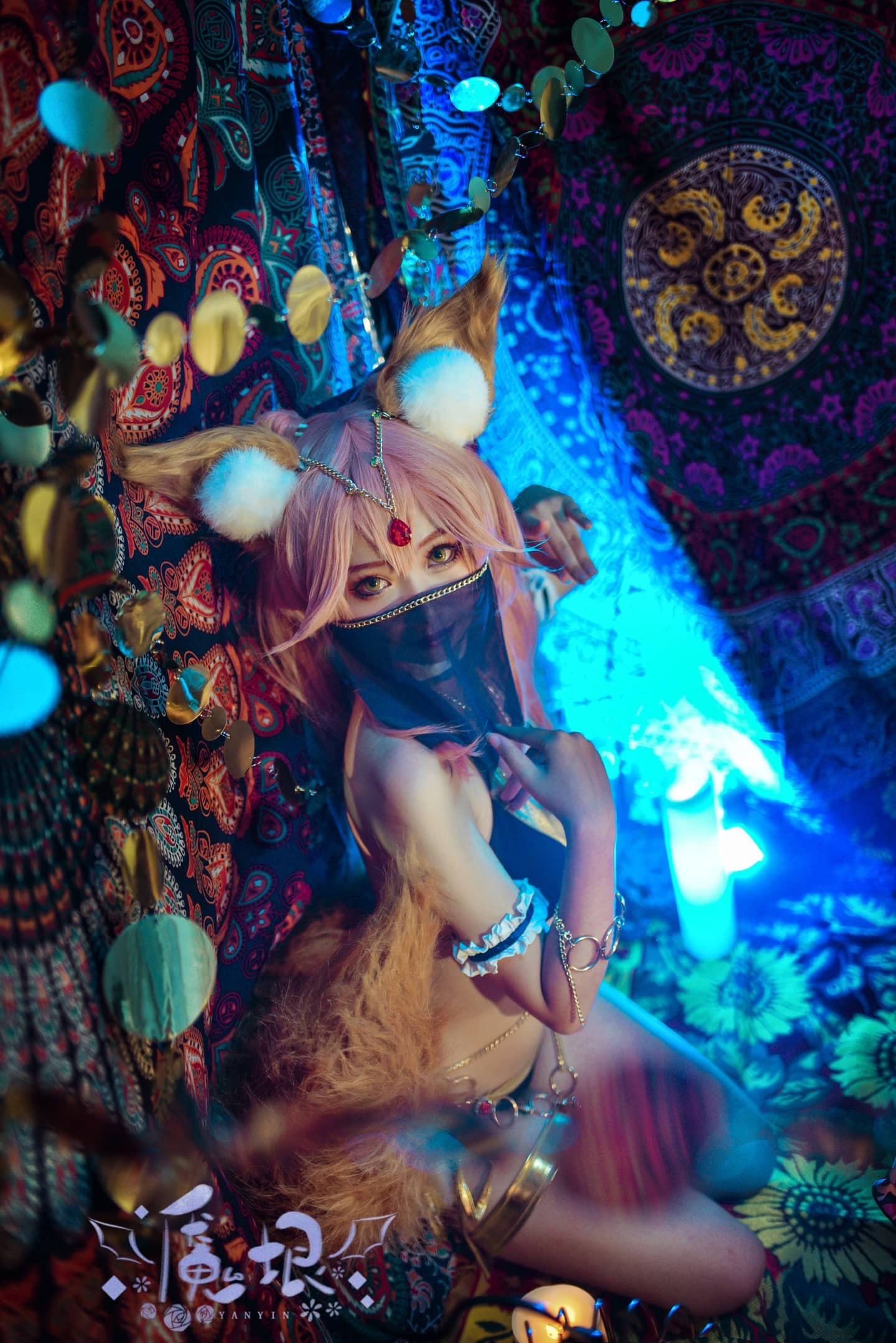 玉藻前舞娘cosplay-萌图百科
