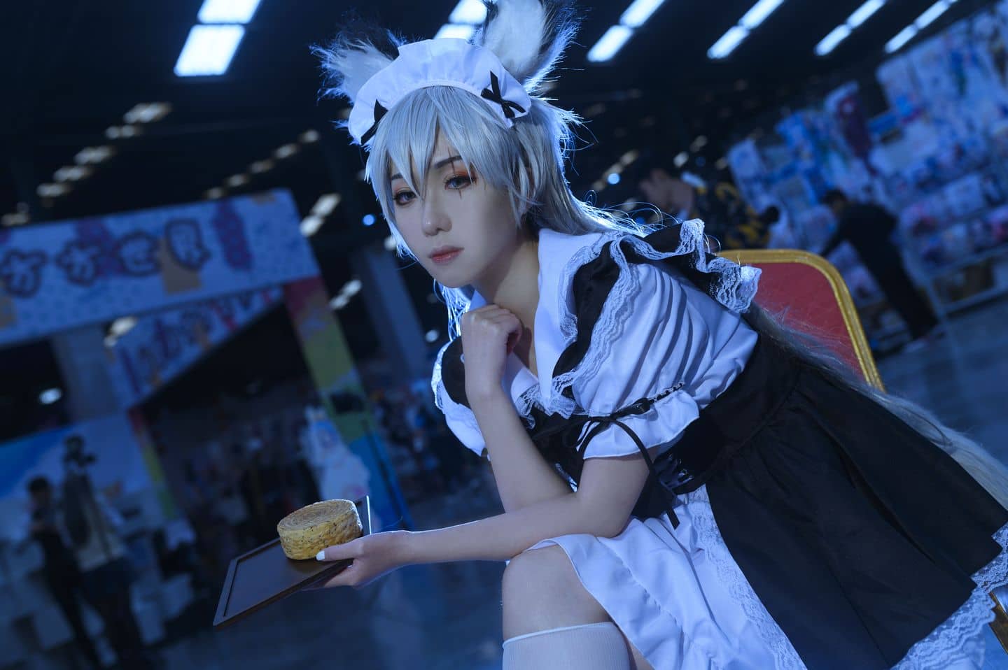 明日方舟 拉普兰德女仆cosplay（衍生）-萌图百科