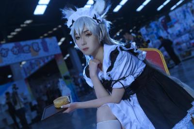 明日方舟 拉普兰德女仆cosplay（衍生）-萌图百科