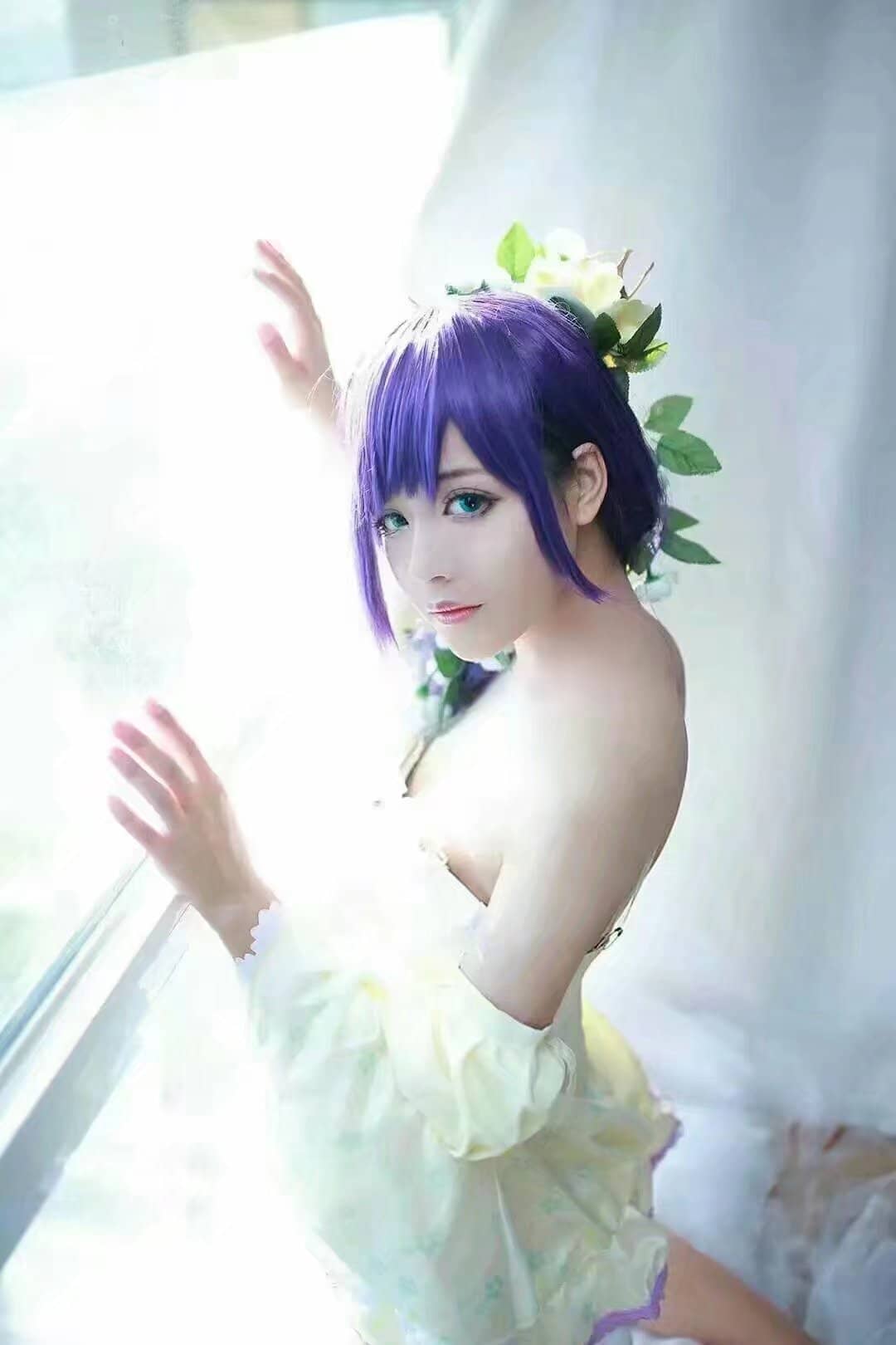 lovelive东条希——长发公主cosplay-萌图百科