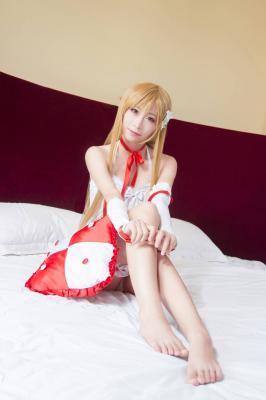TYA事务所 刀剑神域亚丝娜电击祭panchi lover cosplay-萌图百科