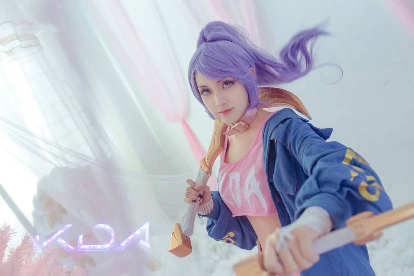 英雄联盟·阿卡丽cosplay-萌图百科