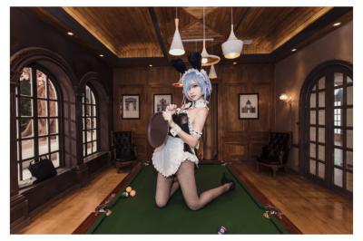 蕾姆兔女郎在线翻牌  cosplay-萌图百科