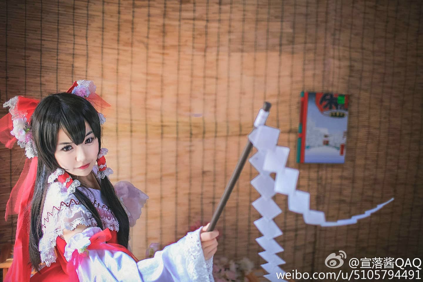 东方Project博丽灵梦cosplay-萌图百科