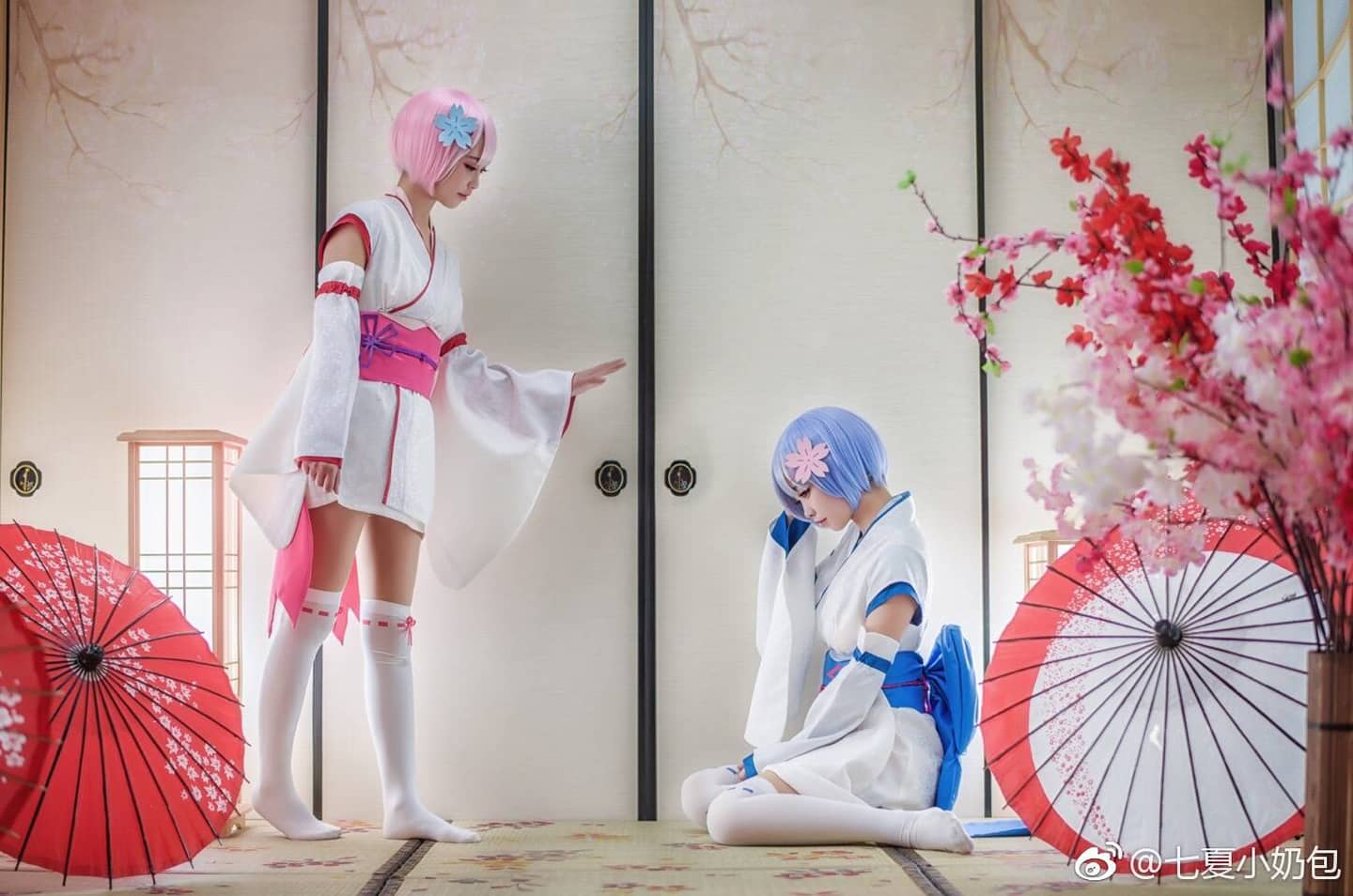 《从零开始的异世界生活》拉姆 蕾姆cosplay-萌图百科