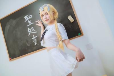 白贞德同人JK制服-萌图百科