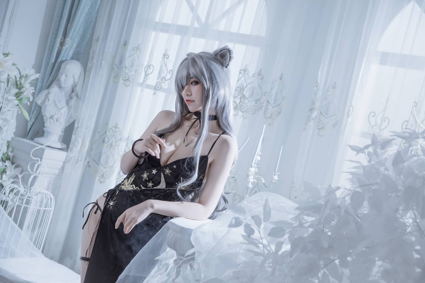 明日方舟 黑cosplay-萌图百科