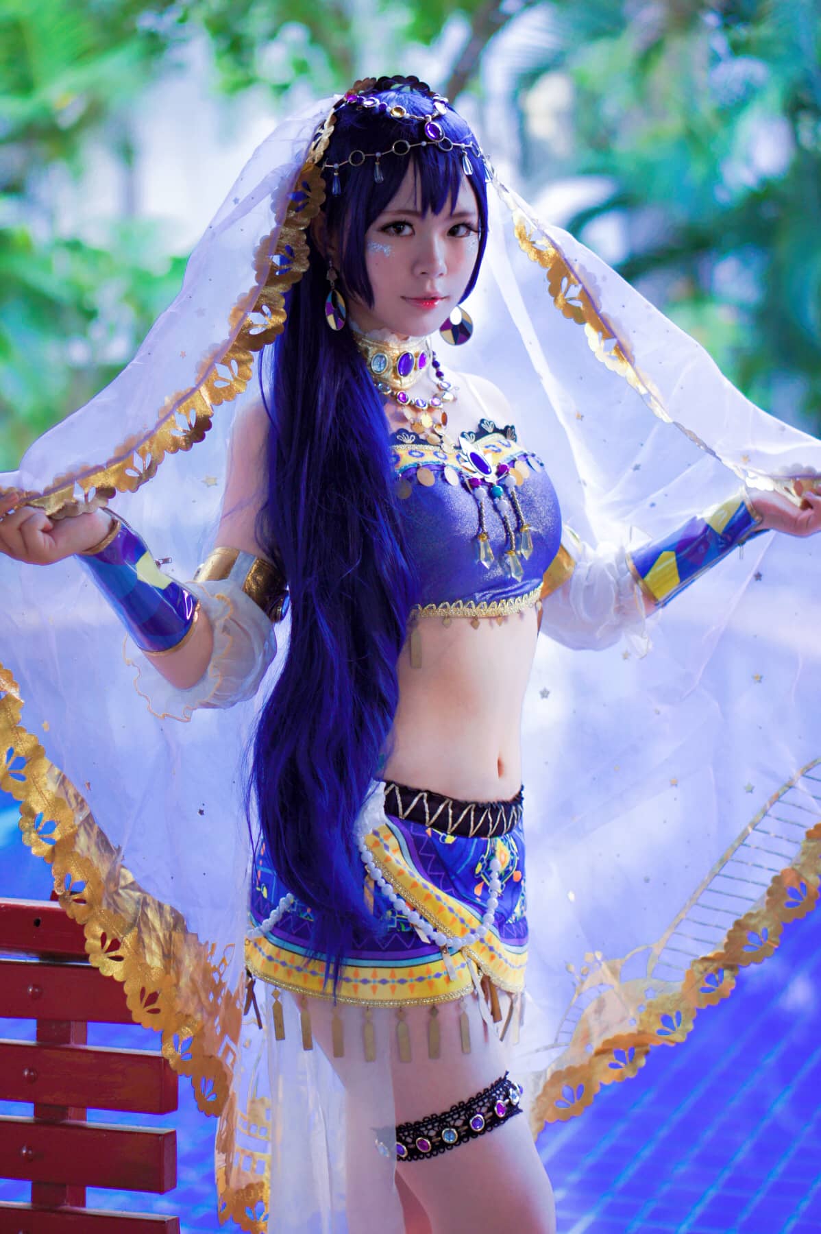 海舞娘觉醒 园田海未cosplay-萌图百科
