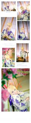 Fate stay night   saber和服-萌图百科