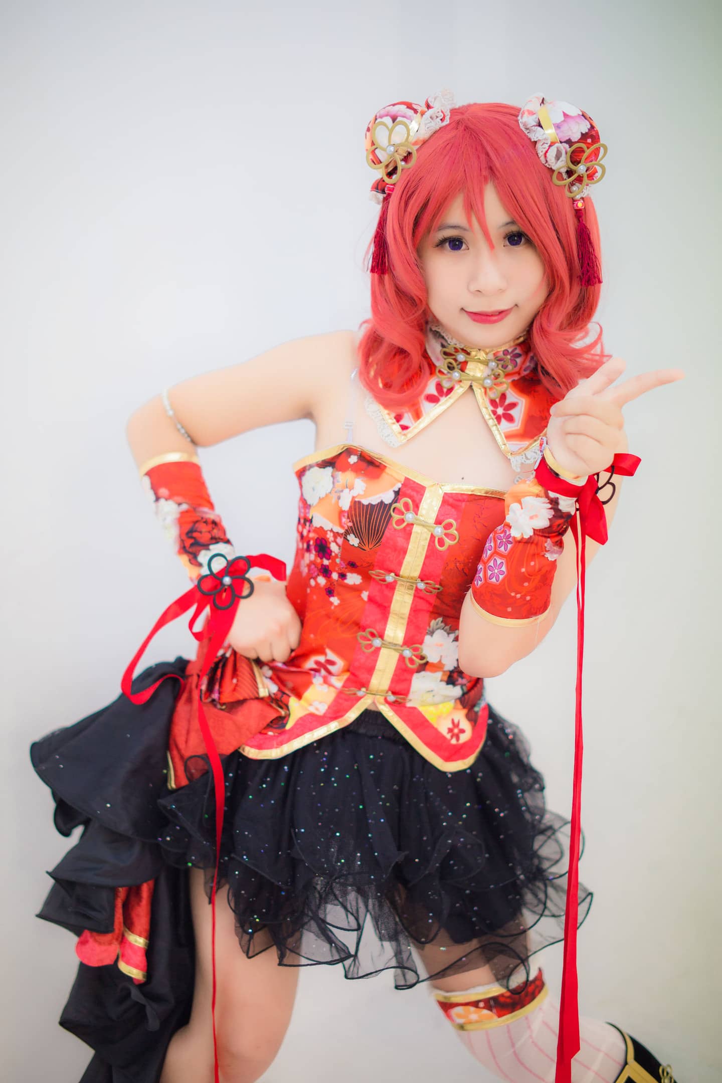 lovelive旗袍觉醒西木野真姬cosplay-萌图百科