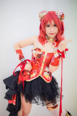 lovelive旗袍觉醒西木野真姬cosplay-萌图百科