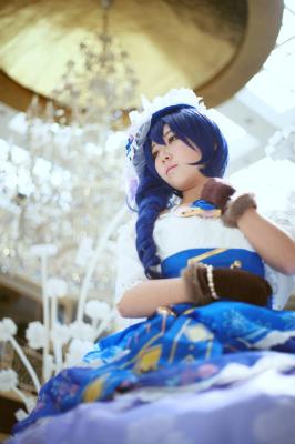 DC1990 LOVELIVE!舞会觉醒南小鸟园田海未cosplay-萌图百科