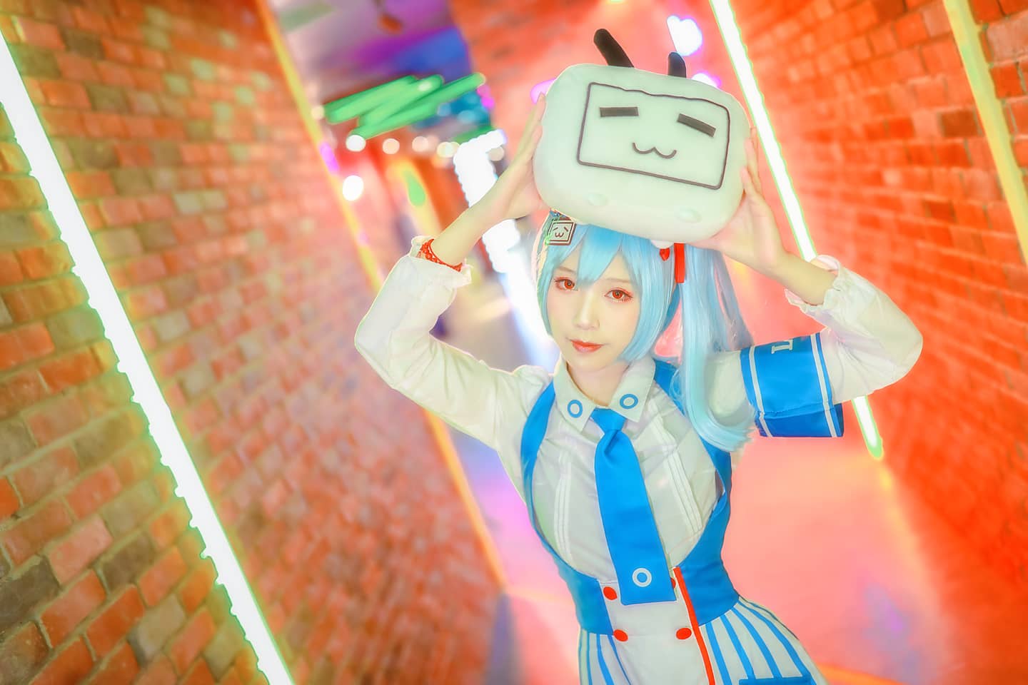 一起来庆祝哔哩哔哩11周年吧！ 33娘cosplay-萌图百科
