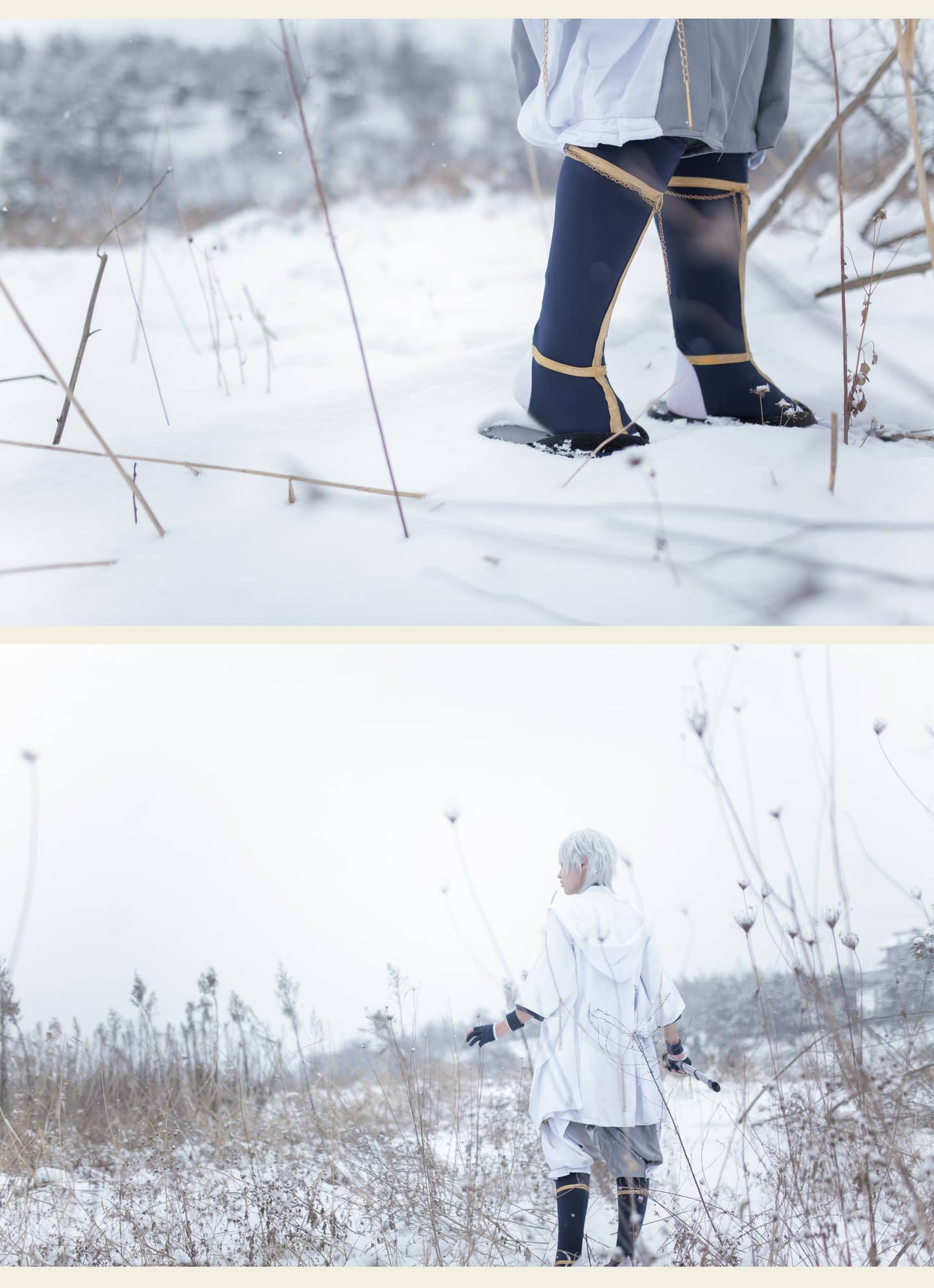 刀剑乱舞 雪景鹤球cosplay-萌图百科