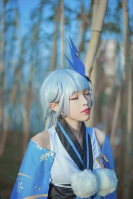 阴阳师雪女初始cosplay-萌图百科