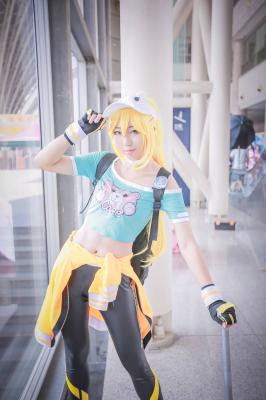 王者荣耀-花木兰青春决赛季cosplay-萌图百科