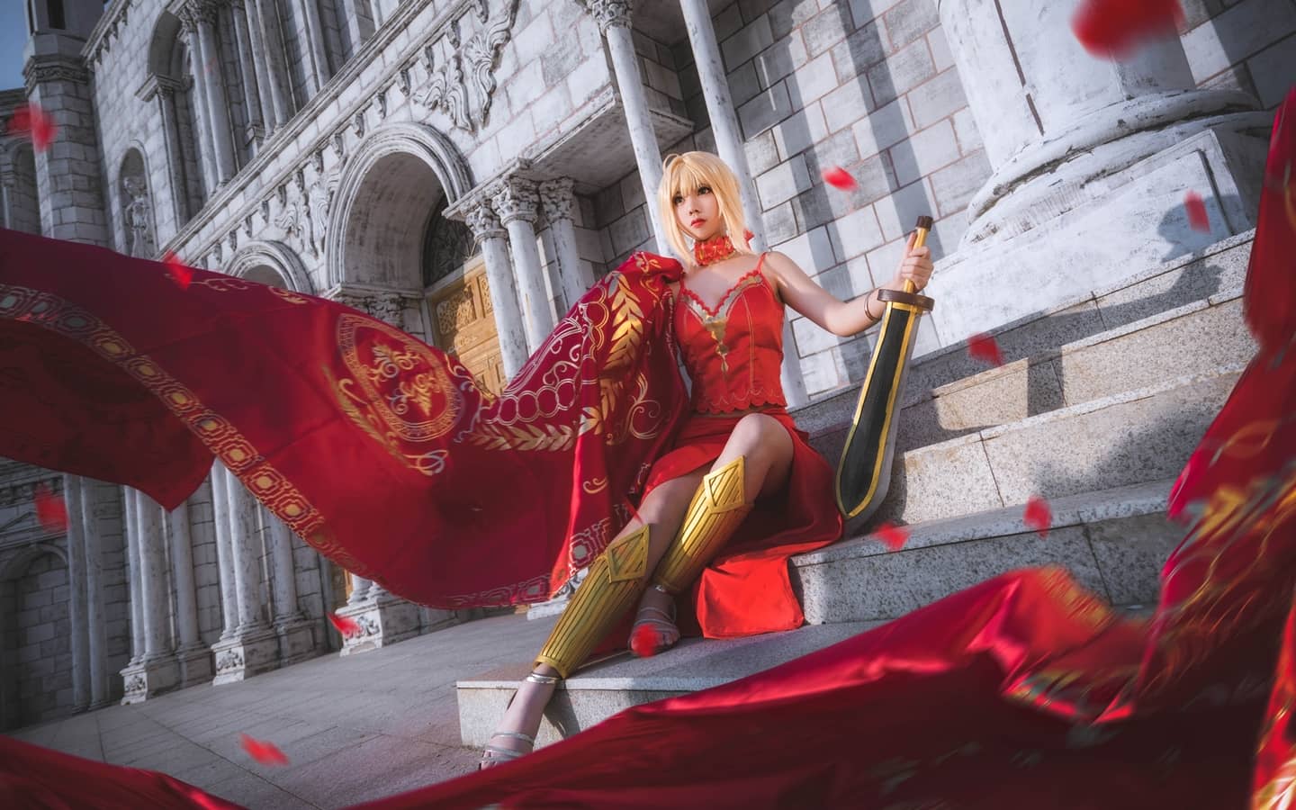 尼禄斗兽场cosplay-萌图百科