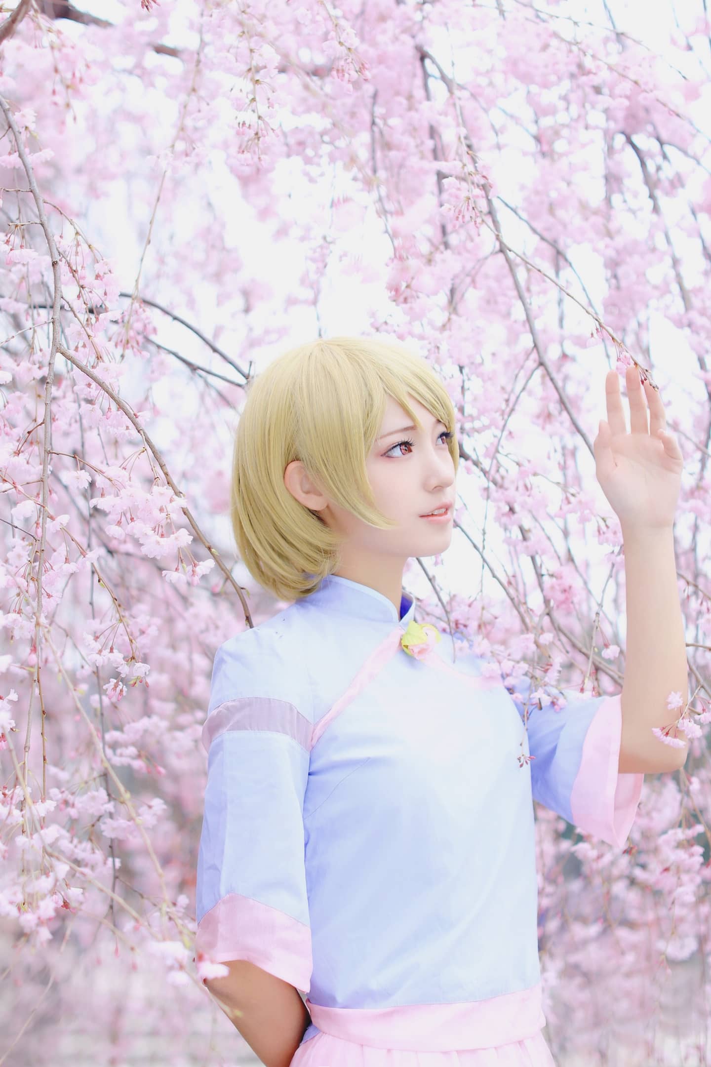 ll民国同人花阳cosplay-萌图百科