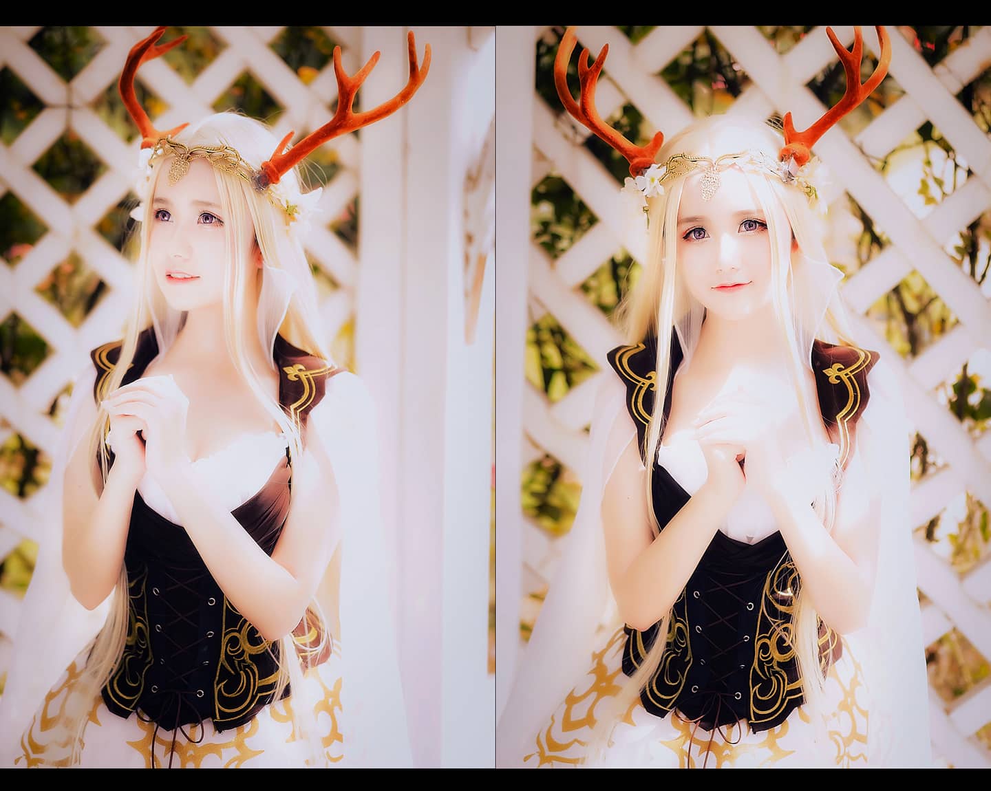 奇迹暖暖 精灵鹿后 cosplay-萌图百科