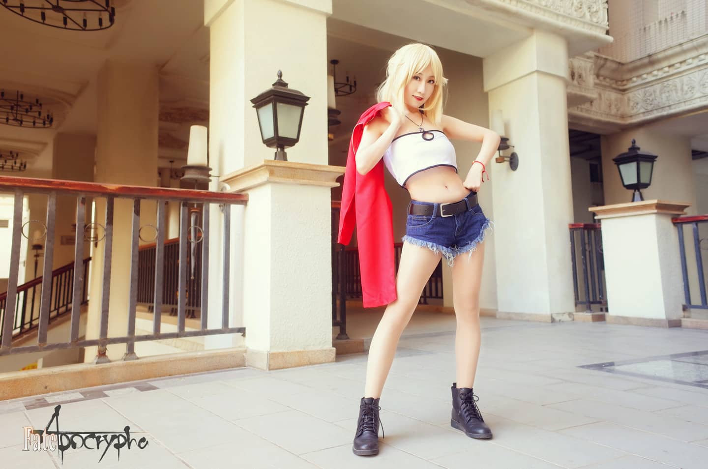 【fate/apocrypha】莫德雷德cosplay 常服-萌图百科