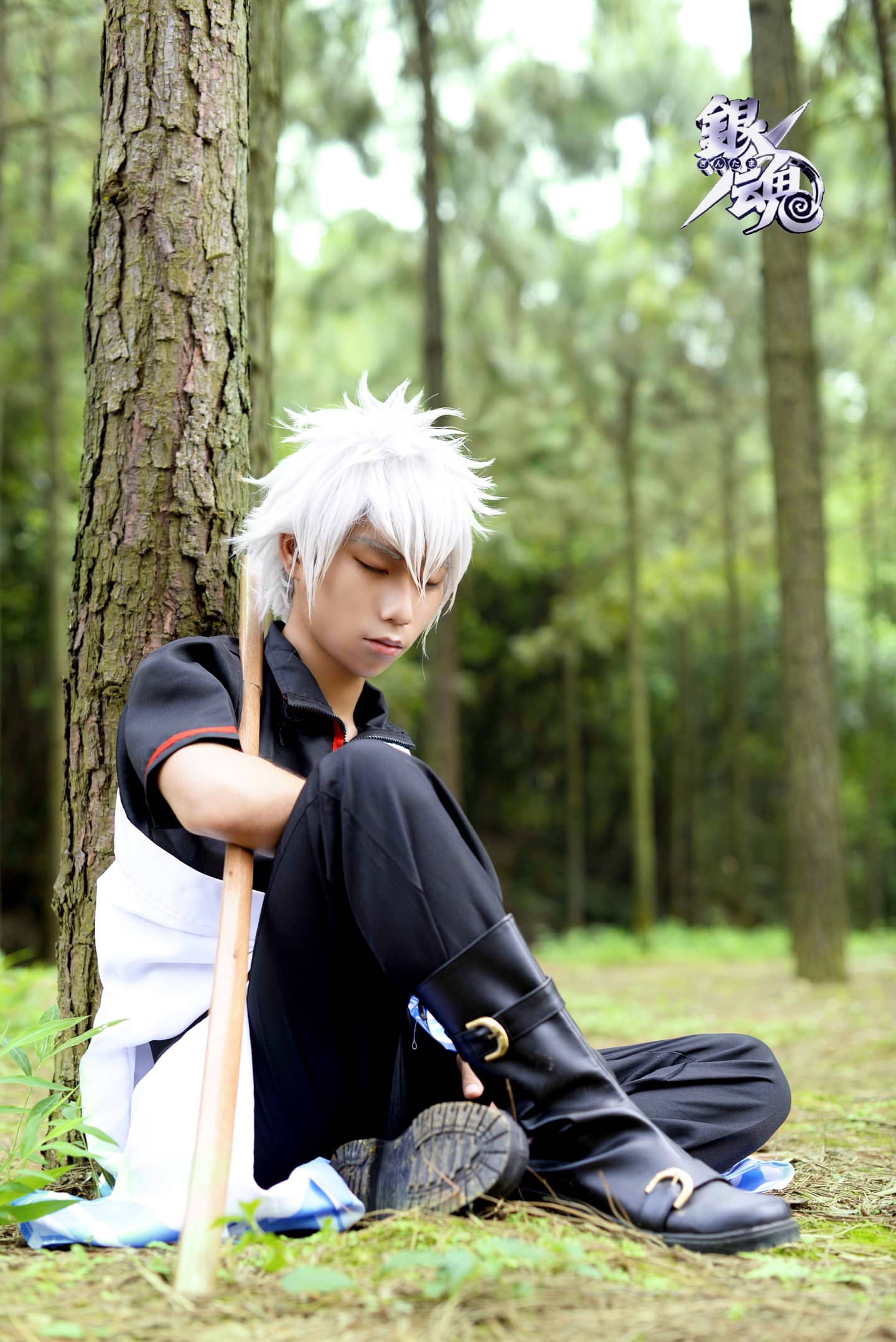 银魂坂田银时cosplay-萌图百科