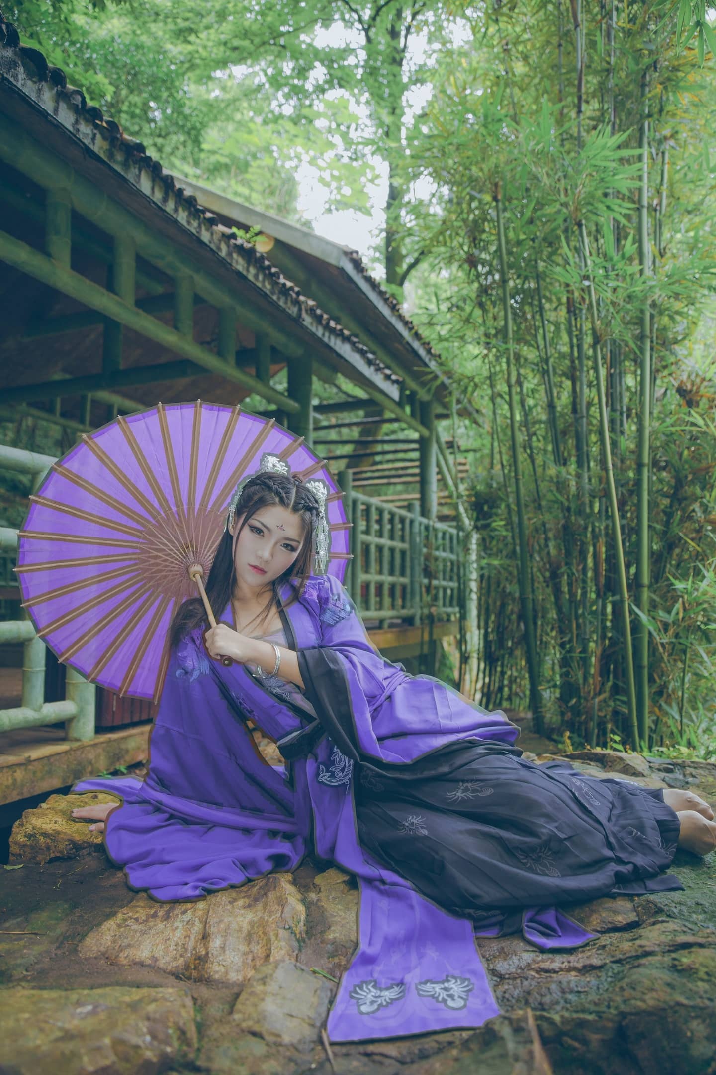 《剑网三》五毒毒姐衍生汉服cosplay-萌图百科