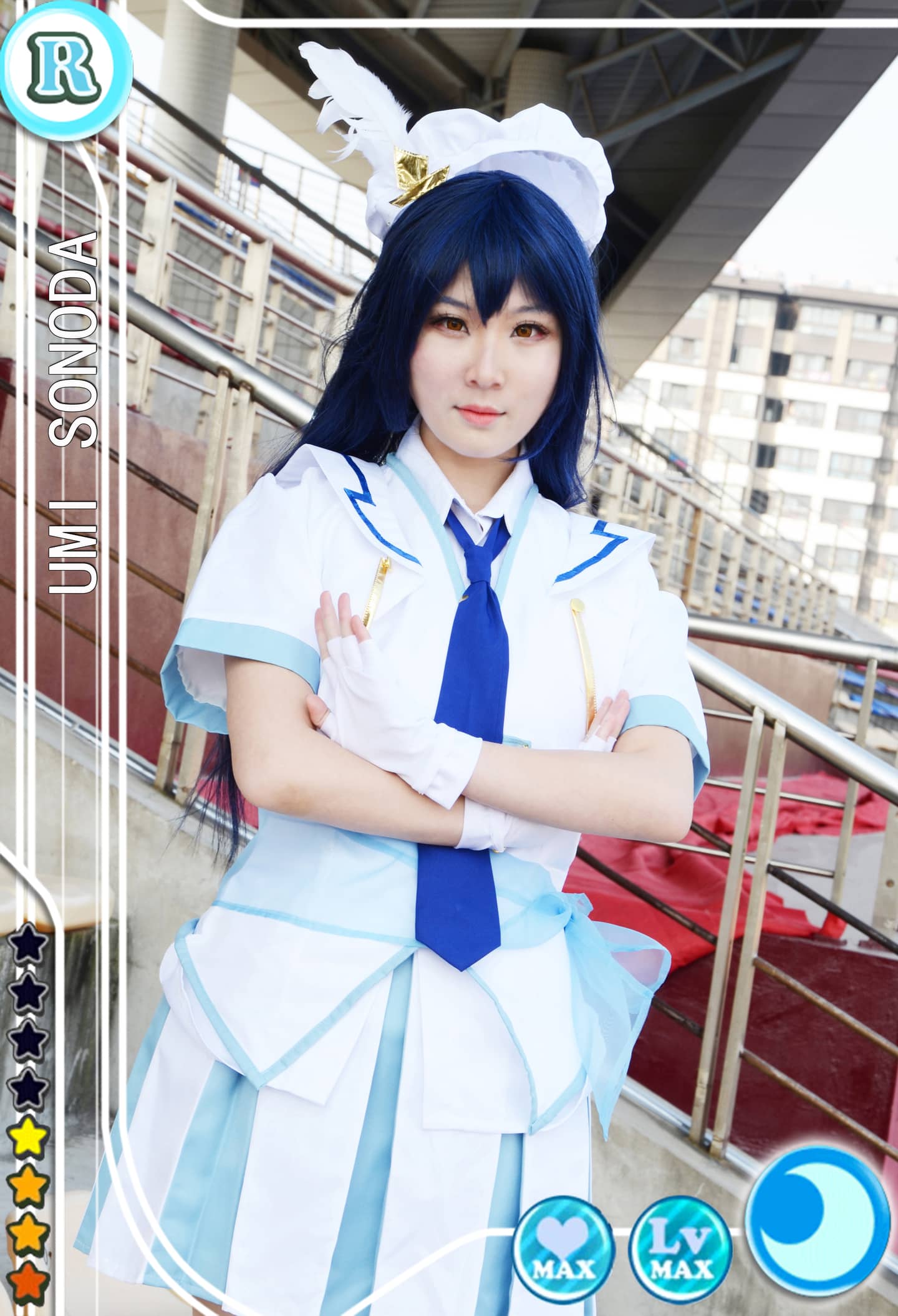 lovelive园田海未cosplay-萌图百科