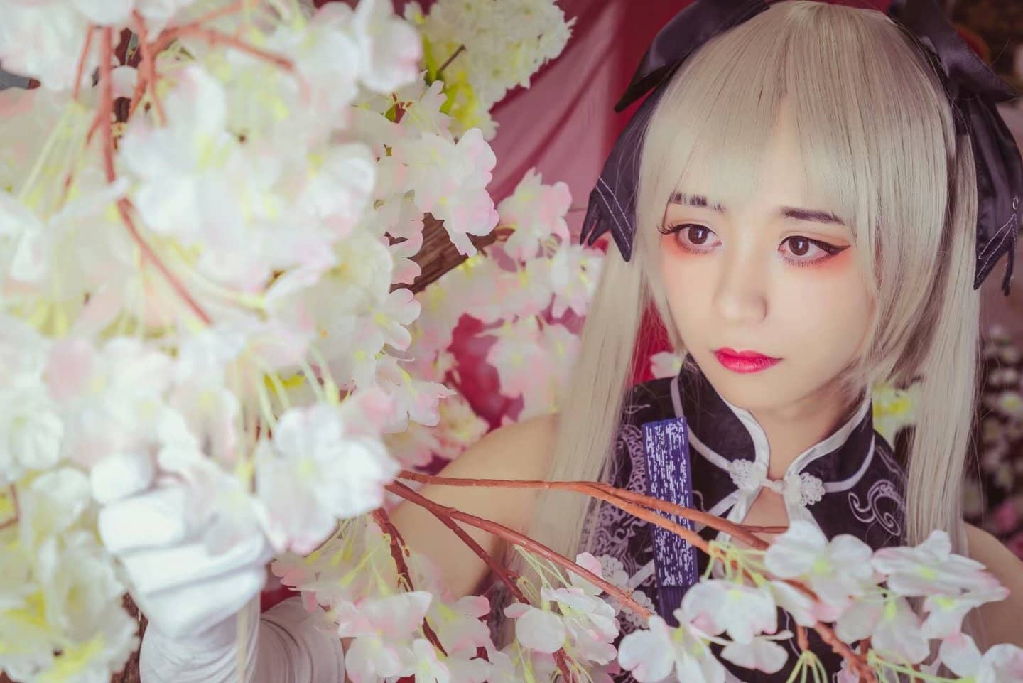 缘之空 春日野穹旗袍cosplay-萌图百科