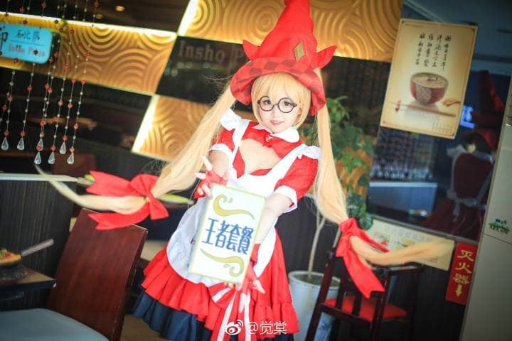 tya事务所 王者荣耀 安琪拉魔法小厨娘cosplay-萌图百科