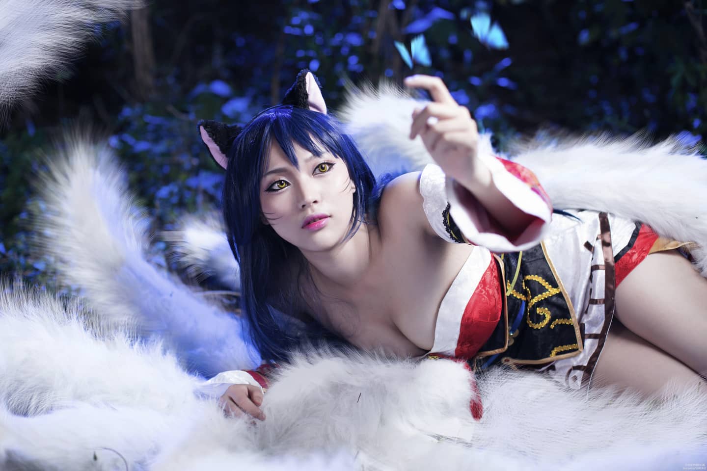 九尾妖狐阿狸cosplay-萌图百科