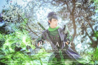 守望先锋 Genji  岛田源氏cosplay-萌图百科