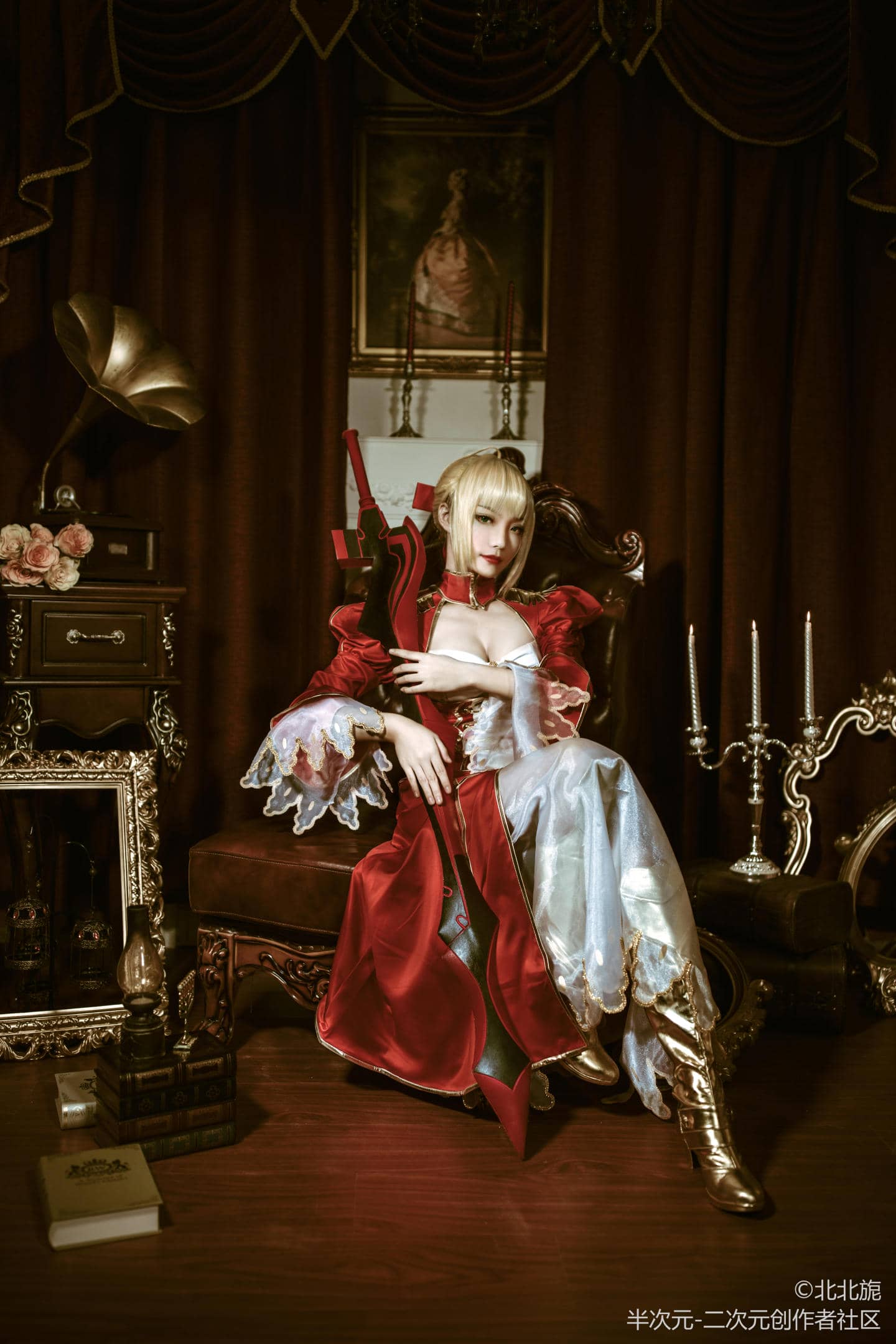 FATE/Extra 尼禄.克劳狄乌斯cosplay-萌图百科