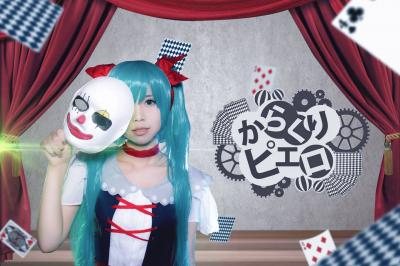 活动小丑 初音未来cosplay-萌图百科