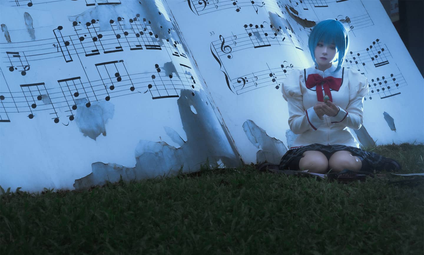 《魔法少女小圆》美树沙耶加cosplay-萌图百科