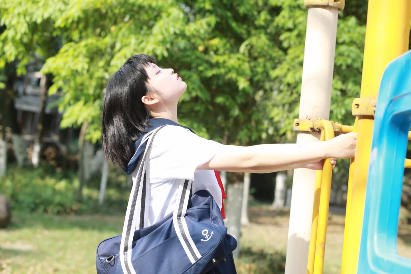 JK制服，青春美少女-萌图百科